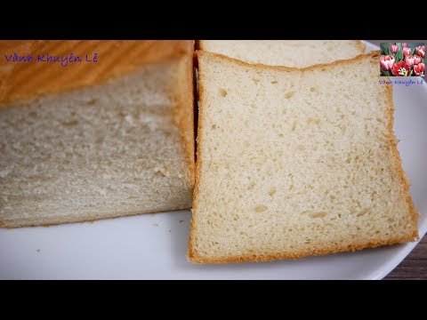 BÁNH MÌ GỐI SANDWICH - Cách làm Bánh Mì mềm mịn và thơm Bơ với KitchenAid by Vanh Khuyen