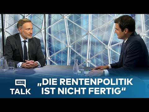 LINDNER zu Rentenpaket 2: Kommt jetzt das steuerlich geförderte ETF-Altersvorsorgedepot? | WELT Talk