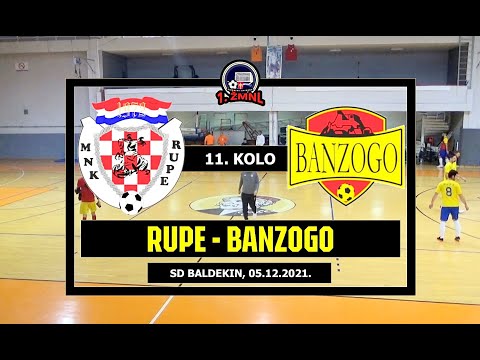 ŽMNL: RUPE - BANZOGO  4:1, 05.12.2021.