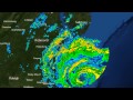 Hurricane Arthur's passage from Virginia Radar ...