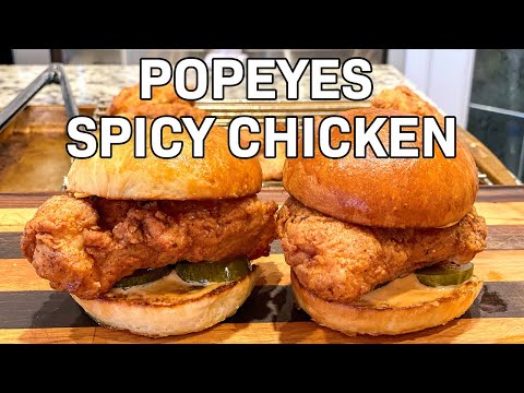 Cooking with Carby: Popeyes Spicy Chicken Sandwich