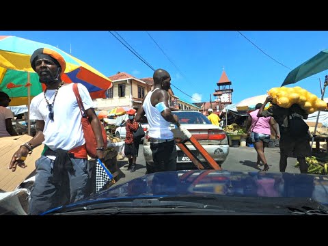 GEORGETOWN CITY GUYANA, a DRIVING TOUR and AERIAL VIEW