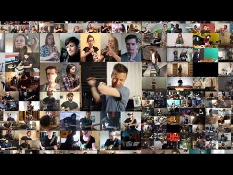 Genius!! First time hearing Orkiestra online #wdomuzagrane - Co mi Panie dasz (arr. Adam Sztaba)