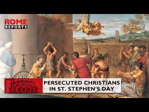Pope Francis remembers persecuted Christians in St. Stephen's Day Angelus