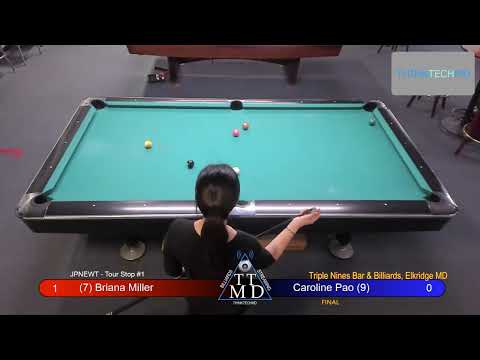 Briana Miller vs Caroline Pao: JPNEWT 2022 - Tour Stop #1