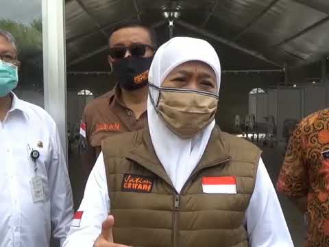 Hadapi Covid-19, Khofifah Pastikan RS Lapangan Khusus Isolasi Pasien ODP Dan PDP