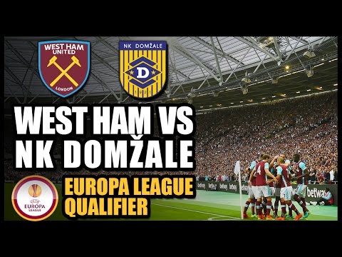 FIRST GAME AT NEW STADIUM! WEST HAM vs NK DOMŽALE  - Europa League Qualifier 2016/17