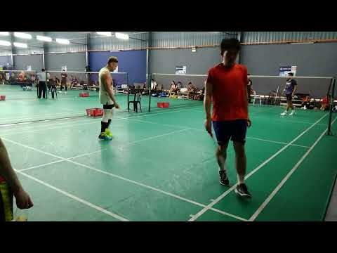 Badminton LSJ2 Men's Double Open Tournament - Sufyuddin / Zaid Zainal Vs Woo Zhan Jun / Yap Wee Meng