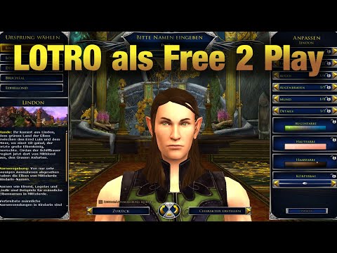Beginner Guide als Free2Play für Herr der Ringe Online | Lets Play LOTRO Tutorial