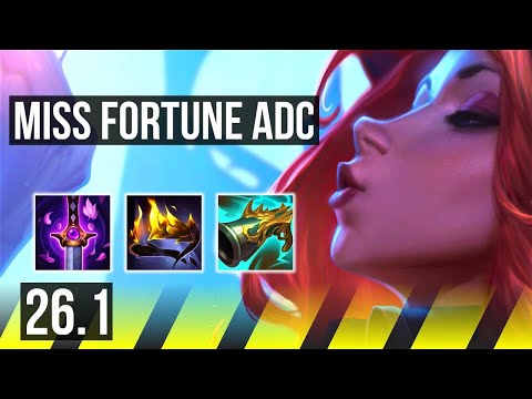 MISS FORTUNE & Senna vs VAYNE & Lulu (ADC) | 52K damage | EUW Diamond | 26.1