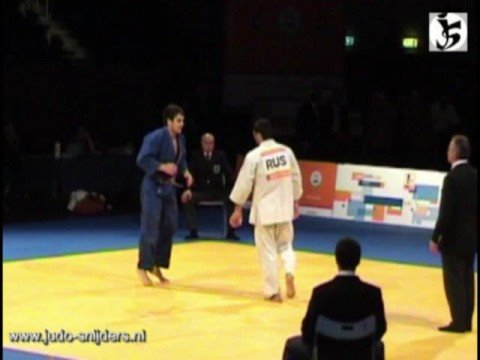 Judo Rotterdam 2008 Makhmadov (RUS) Denisov (RUS) [-90kg]