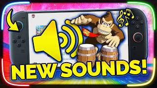 Switch 2 Home Screen Sound FX Revealed! + Switch 1 Comparison