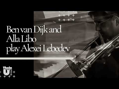 Ben van Dijk bass trombone plays Lebedev