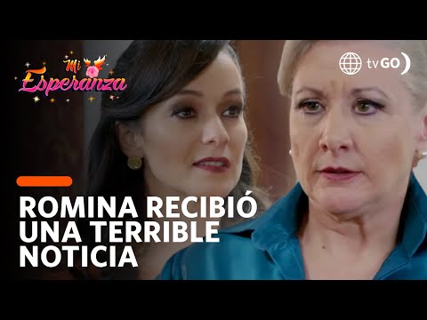 Romina learns that her daughter Rosa has passed away! | Mi Esperanza | América Televisión