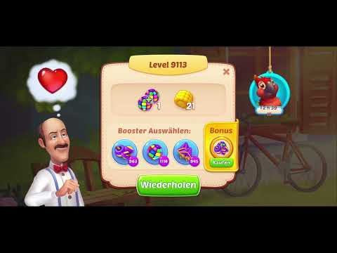 Homescapes Level 9113  -- No cheats