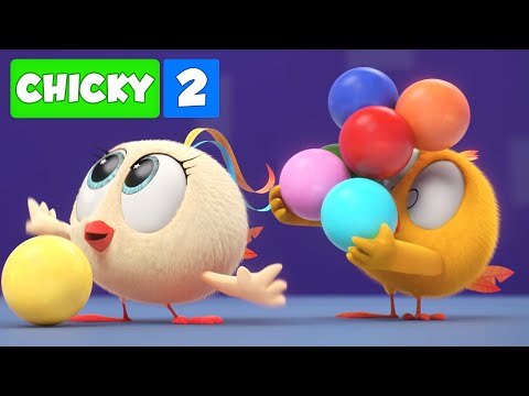 Capa de Onde está Chicky? TEMPORADA 2 | PISCINA DE BOLINHAS | Desenhos Animados Infantil
