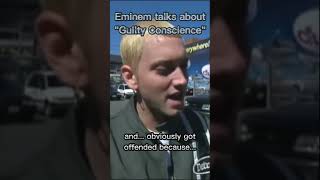 Eminem talks about the song Guilty Conscience #shorts #eminem