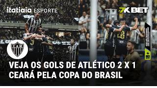 VEJA OS GOLS DE ATLÉTICO 2x1 CEARÁ PELA COPA DO BRASIL NA ARENA MRV