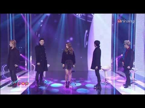 M I B ft A Pink s Bomi -- Let s Talk About You @ ArirangTV Simply KPOP 17-12-2013