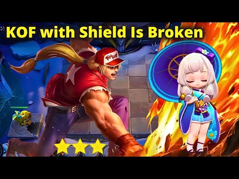 KOF Captain X Full HP Sheild Too Much Overpowered | MLBB MAGIC CHESS GOGO BEST SYNERGY COMBO TERKUAT