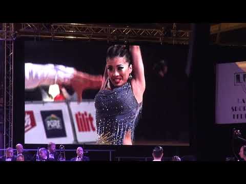 00383 WDSF WORLD YOUTH LATIN CHAMPIONSHIP 2018 final. Baltic Grand Prix 2018