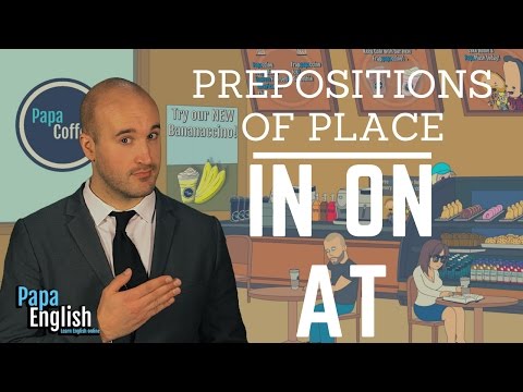 Best Prepositions lesson! On / In / At