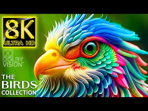 Ultimate Stunning Birds Collection - 8K (60FPS) ULTRA HD With Nature Sounds (The Color of the Earth)