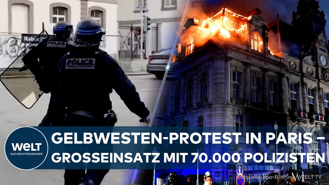 MACRON MOBILISIERT POLIZEI: Jetzt auch noch die Gelbwesten ‒  Großdemos in Paris geplant