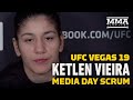 UFC Vegas 19: Ketlen Vieira Admits Title Thoughts Led to Loss Versus Irene Aldana - MMA Fighting