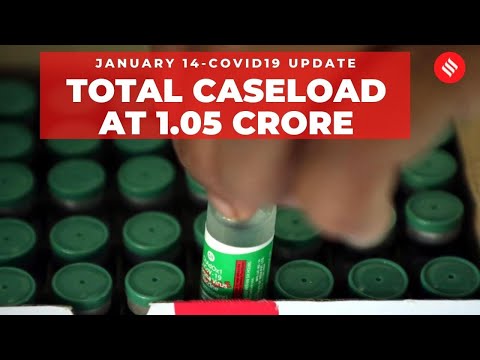 Coronavirus on January 14, Total caseload at 1.05 crore