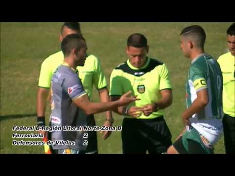 Federal B-Región Litoral Norte-Zona B Fecha 5-Ferroviarios  Defensores de Vilelas