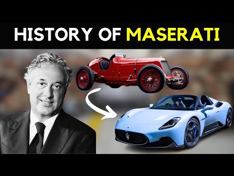 History of Maserati: A Journey Through Time 🤑🤑