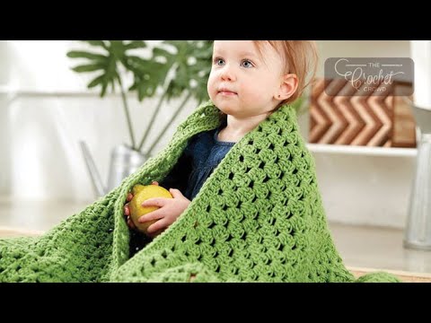 Left Hand Crochet for Beginners Baby Blanket Pattern The Crochet Crowd