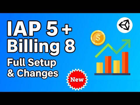 Unity IAP 5 Tutorial 2025 | Google Play Billing Library 8 Full Setup & In-App Purchase Changes