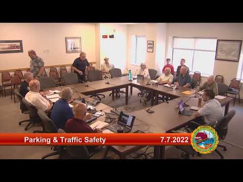 7.7.2022 Parking and Traffic Safety Committee