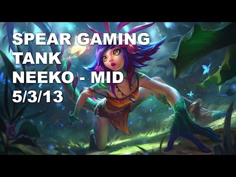 Spear Gaming Tank Mid Neeko vs Qiyana - KR Challenger Rank Game