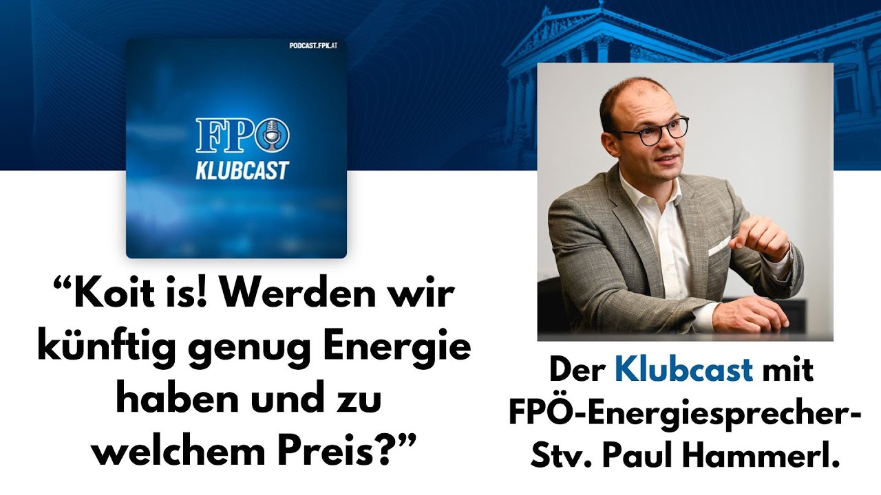 "Koit is! Werden wir künftig genug Energie haben und zu welchem Preis?"