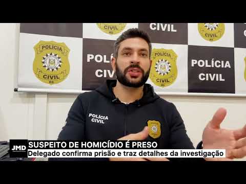 Suspeito de homicídio em Tupanciretã se apresenta à Polícia Civil e é preso