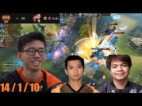 KUKU OD PLAYER PERSPECTIVE WITH RAVEN & JULZ VS SCCC - IMMO BRACKET  - 7.22g DOTA 2