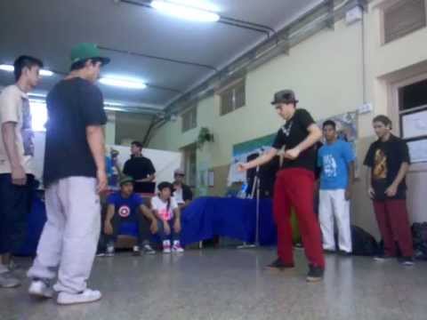 5to Festival de hiphop 2012 - Popping - Sello y Zafi (NSD) VS Agustin y Brian (Funky Robots)