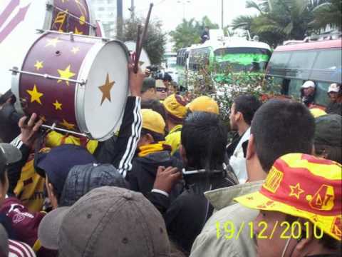 "revolución vinotinto sur - visitante carnaval toda la vida" Barra: Revolución Vinotinto Sur • Club: Tolima • País: Colombia