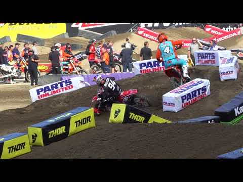 RAW part 2 Anaheim Supercross 2018 press day riding