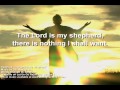 The Lord is My Shepherd Psalm 23 by Bill Monaghan LYRIC VIDEO