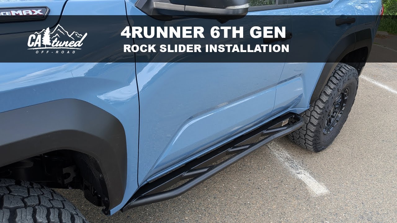 Watch: CAtuned Toyota 4Runner Rock Sliders