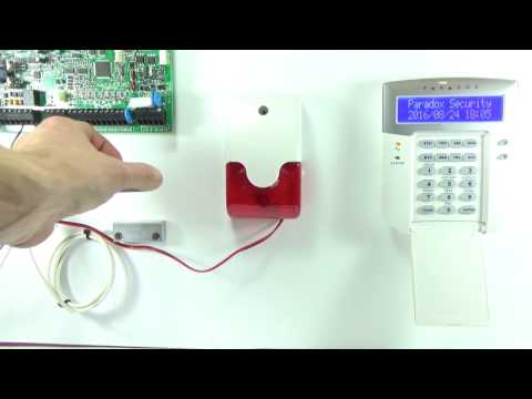 HOW TO PROGRAMMING OUTPUTS PGM ON PARADOX ALARM PANEL AUTOMATION ROUTINE