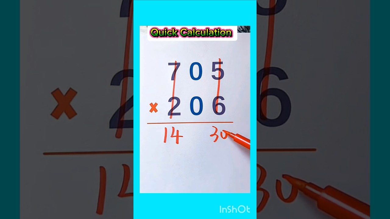 Quick Calculation Trick🔥#shorts #shortvideo#maths#tricks#foryou