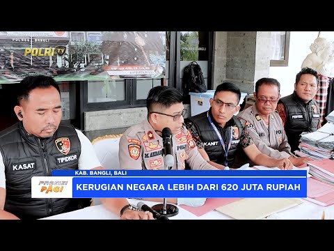 POLRES BANGLI UNGKAP KASUS DUGAAN KORUPSI APBDES DI DESA UNDISAN