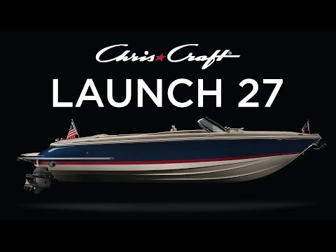 Chris-Craft Launch 27 video
