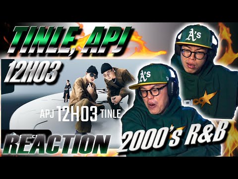 (REACTION) TINLE, APJ - 12H03 (Official MV) | Vibe R&B Mà Tôi Tìm Kiếm !