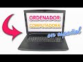 The Computer In Spanish Learn Spanish Vocabulary